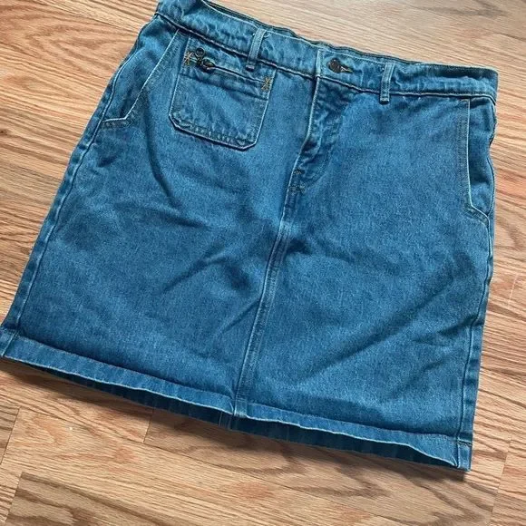 Levi's Skirts Levis Premium 7s High Micro Mini Skirt Poshmark